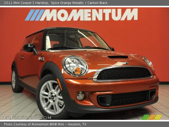 2011 Mini Cooper S Hardtop in Spice Orange Metallic