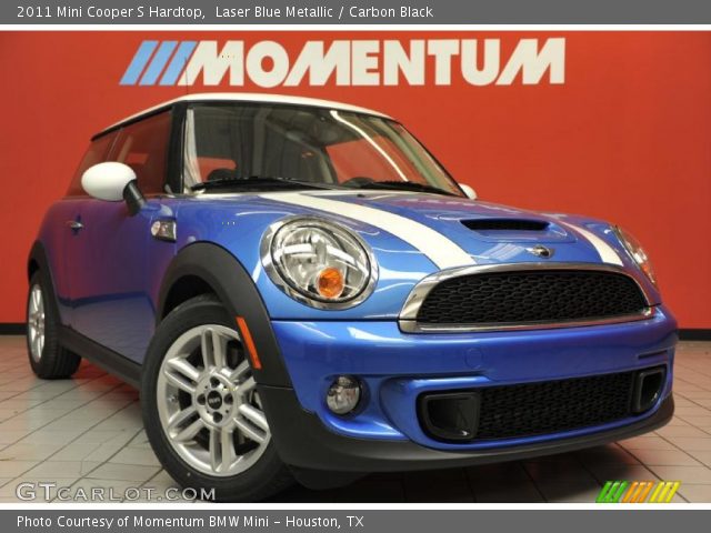 2011 Mini Cooper S Hardtop in Laser Blue Metallic