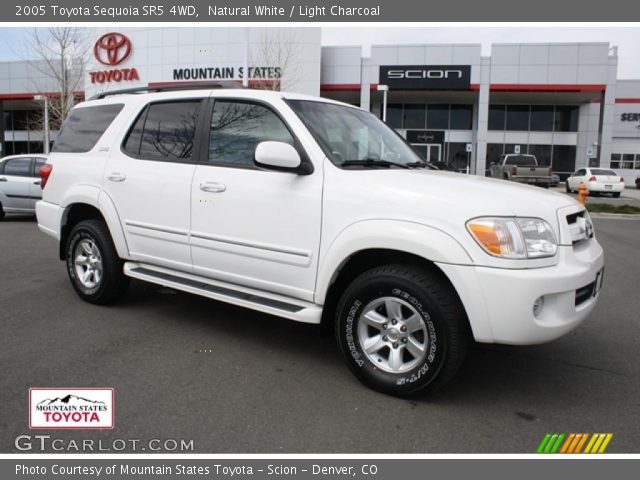 2005 Toyota Sequoia SR5 4WD in Natural White