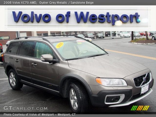 2008 Volvo XC70 AWD in Oyster Grey Metallic