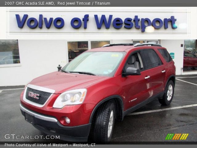 2007 GMC Acadia SLE AWD in Red Jewel Tintcoat