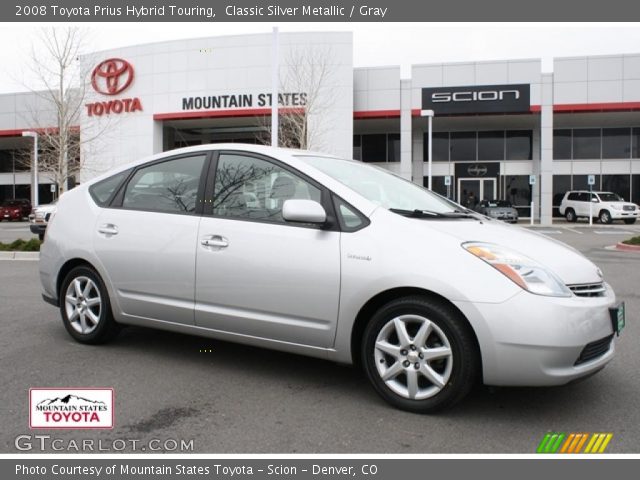 2008 Toyota Prius Hybrid Touring in Classic Silver Metallic