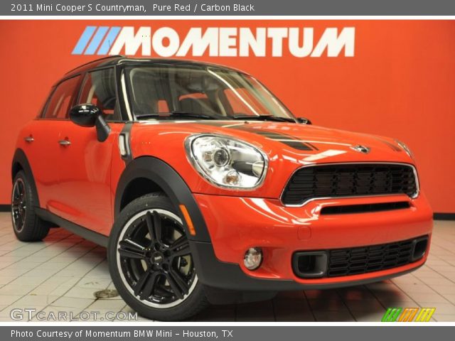 2011 Mini Cooper S Countryman in Pure Red