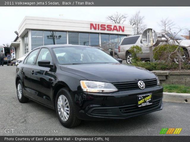 2011 Volkswagen Jetta S Sedan in Black