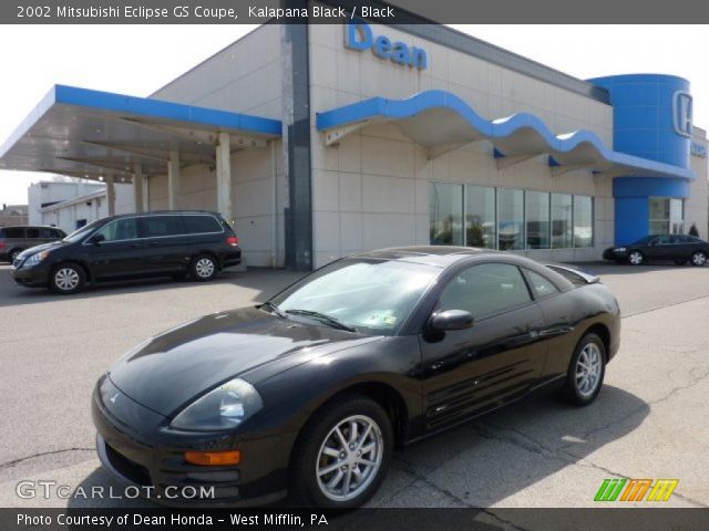 2002 Mitsubishi Eclipse GS Coupe in Kalapana Black