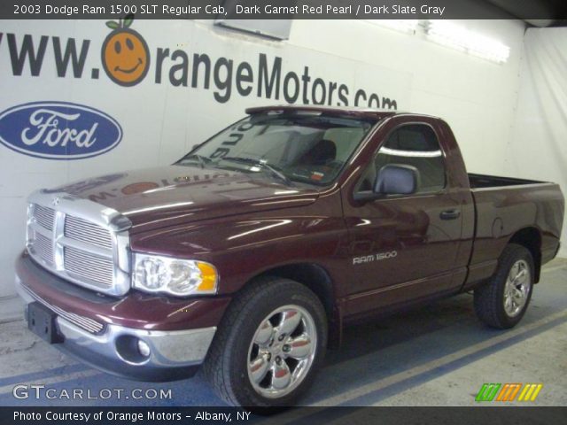 2003 Dodge Ram 1500 SLT Regular Cab in Dark Garnet Red Pearl