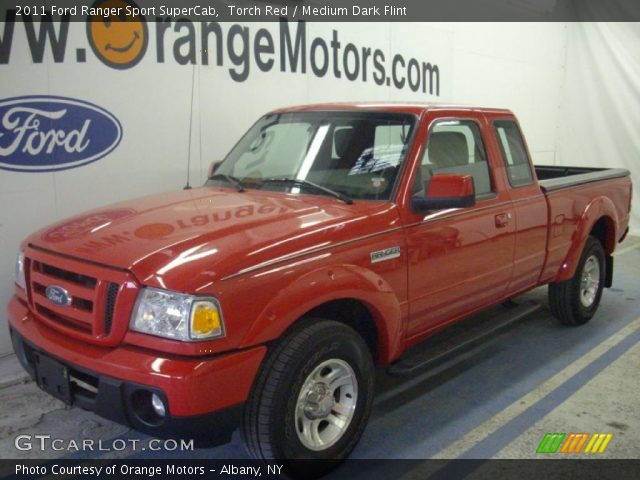 2011 Ford Ranger Sport SuperCab in Torch Red