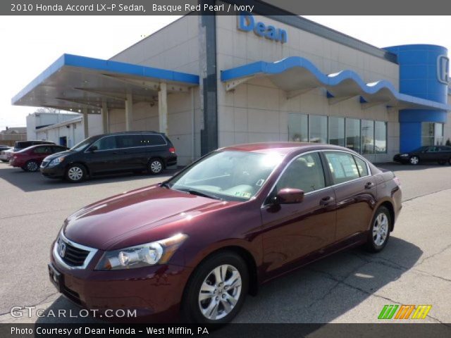 2010 Honda Accord LX-P Sedan in Basque Red Pearl