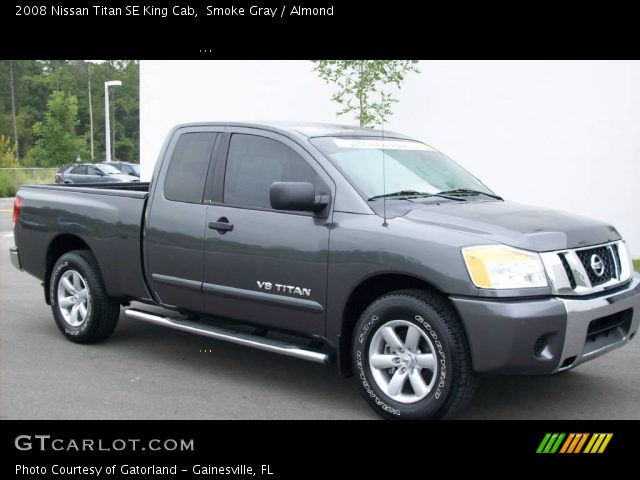 2008 Nissan Titan SE King Cab in Smoke Gray
