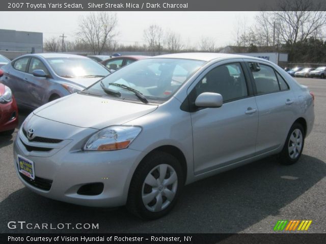 2007 Toyota Yaris Sedan in Silver Streak Mica