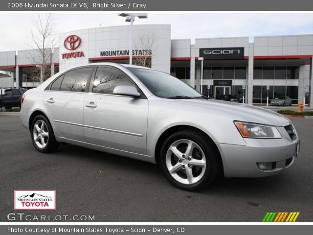 2006 Hyundai Sonata LX V6 in Bright Silver