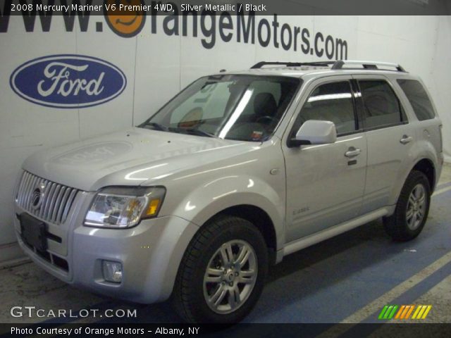 2008 Mercury Mariner V6 Premier 4WD in Silver Metallic