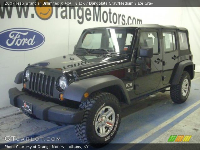2007 Jeep Wrangler Unlimited X 4x4 in Black