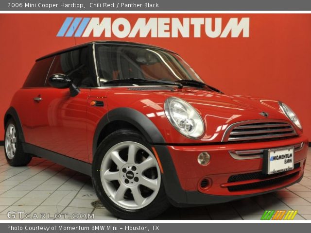 2006 Mini Cooper Hardtop in Chili Red