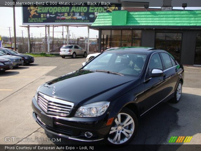 2008 Mercedes-Benz C 300 4Matic Luxury in Black