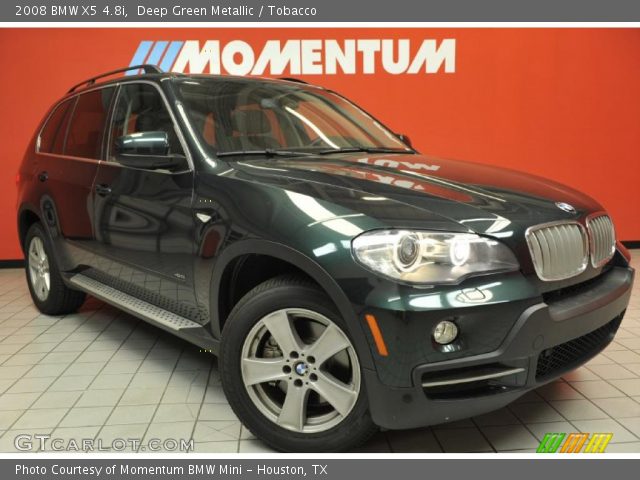 2008 BMW X5 4.8i in Deep Green Metallic