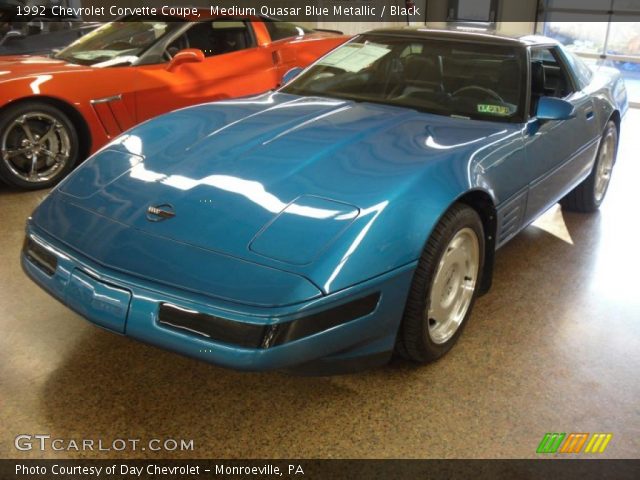 1992 Chevrolet Corvette Coupe in Medium Quasar Blue Metallic