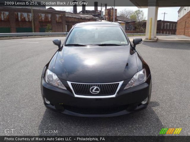 2009 Lexus IS 250 in Obsidian Black