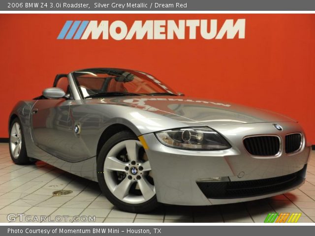 2006 BMW Z4 3.0i Roadster in Silver Grey Metallic