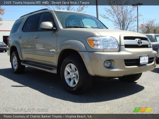 2005 Toyota Sequoia SR5 4WD in Desert Sand Mica