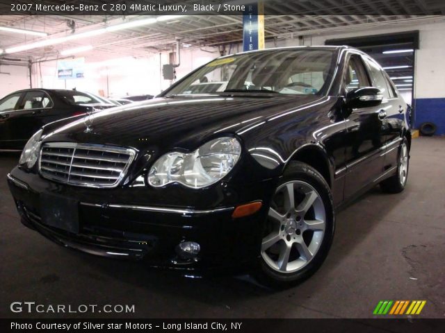 2007 Mercedes-Benz C 280 4Matic Luxury in Black