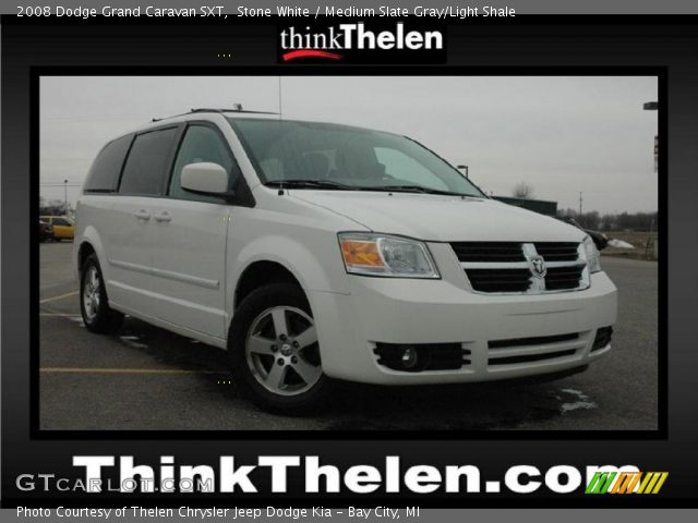 2008 Dodge Grand Caravan SXT in Stone White