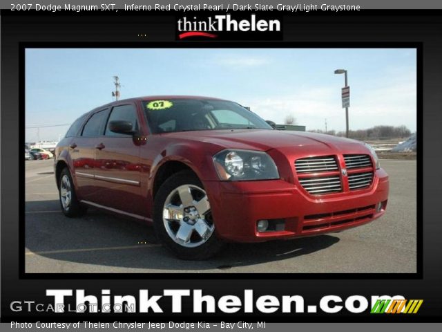 2007 Dodge Magnum SXT in Inferno Red Crystal Pearl
