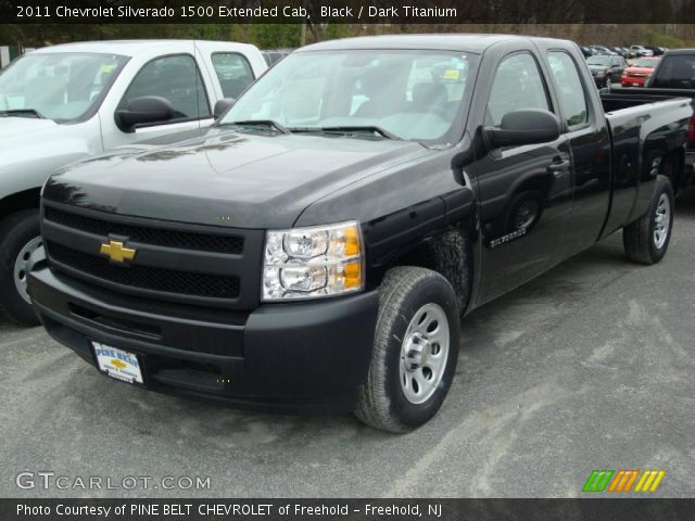 2011 Chevrolet Silverado 1500 Extended Cab in Black