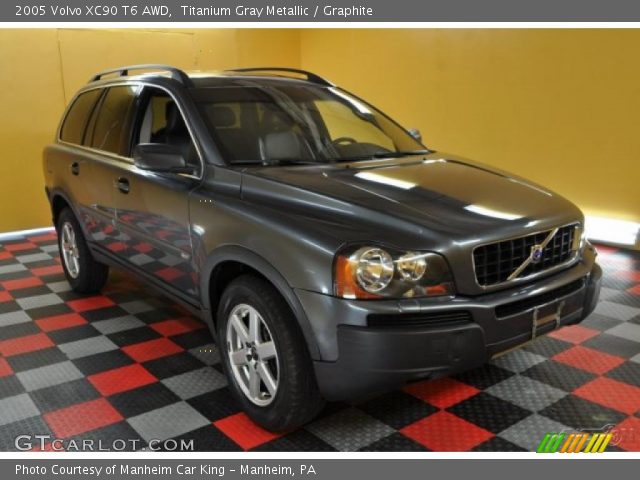 2005 Volvo XC90 T6 AWD in Titanium Gray Metallic