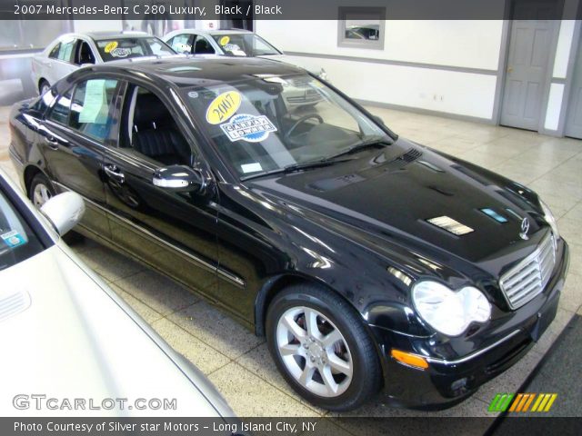 2007 Mercedes-Benz C 280 Luxury in Black