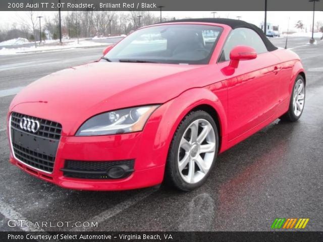 2008 Audi TT 2.0T Roadster in Brilliant Red