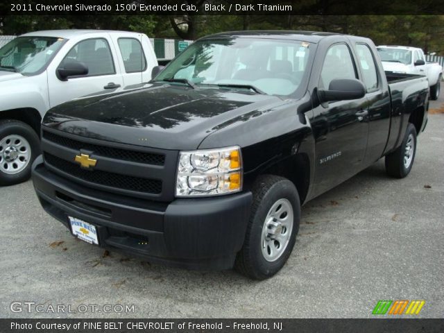 2011 Chevrolet Silverado 1500 Extended Cab in Black