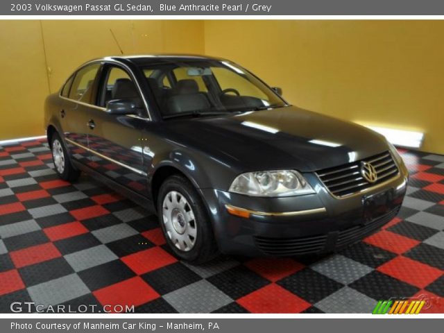 2003 Volkswagen Passat GL Sedan in Blue Anthracite Pearl