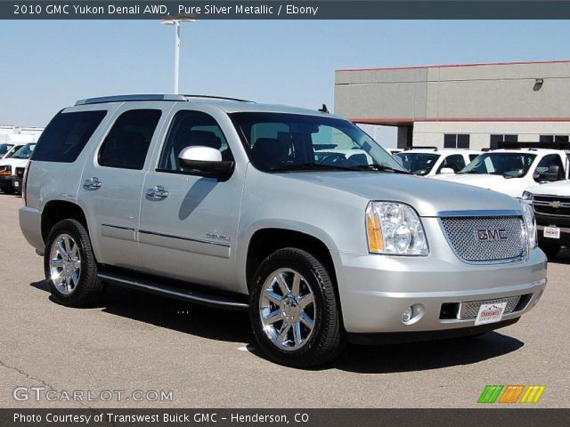 2010 GMC Yukon Denali AWD in Pure Silver Metallic