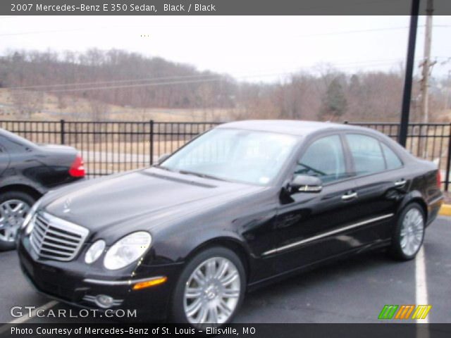 2007 Mercedes-Benz E 350 Sedan in Black