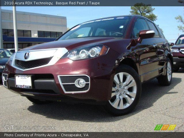2010 Acura RDX Technology in Basque Red Pearl