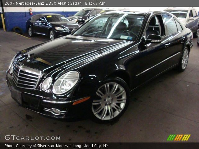 2007 Mercedes-Benz E 350 4Matic Sedan in Black