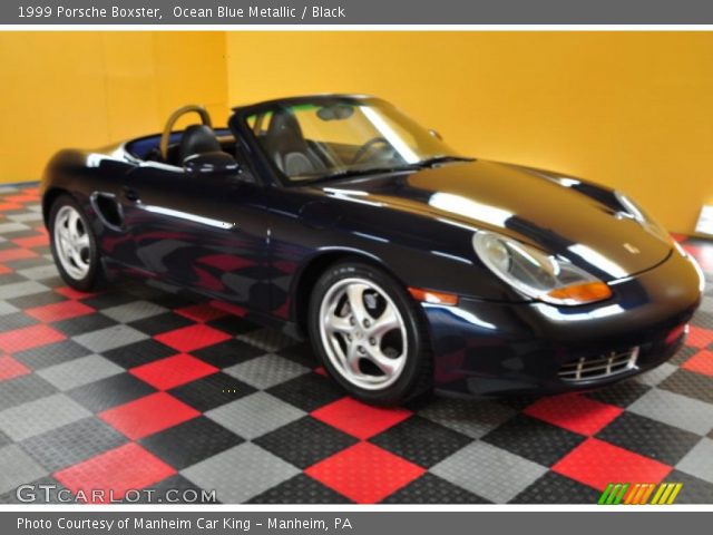 1999 Porsche Boxster  in Ocean Blue Metallic