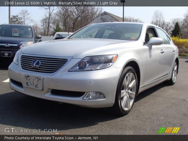 2008 Lexus LS 600h L Hybrid in Mercury Silver Metallic