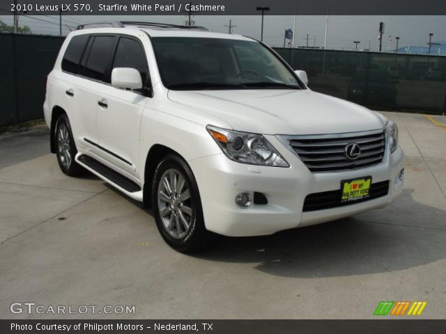 2010 Lexus LX 570 in Starfire White Pearl