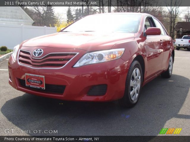 2011 Toyota Camry LE in Barcelona Red Metallic