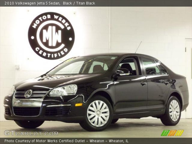 2010 Volkswagen Jetta S Sedan in Black