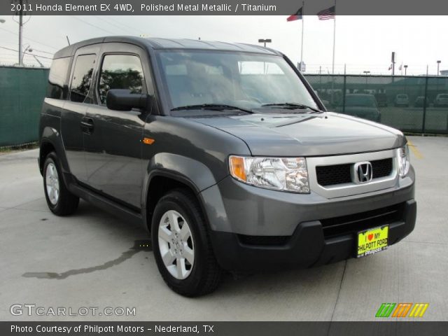 2011 Honda Element EX 4WD in Polished Metal Metallic