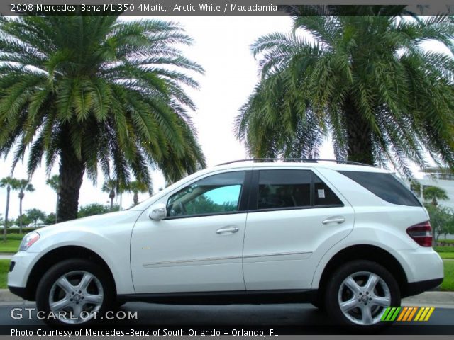 2008 Mercedes-Benz ML 350 4Matic in Arctic White