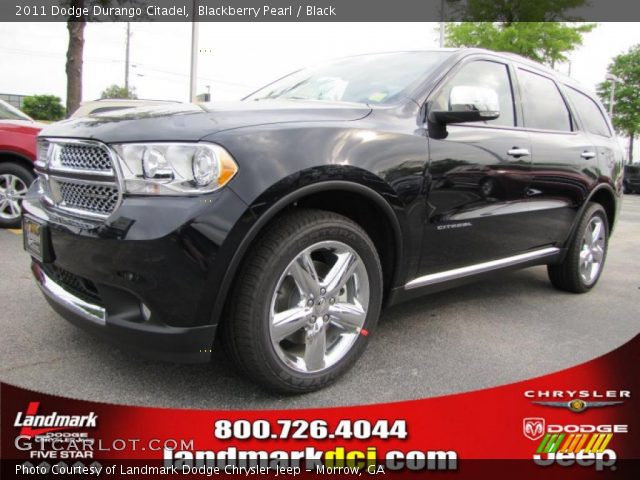 2011 Dodge Durango Citadel in Blackberry Pearl