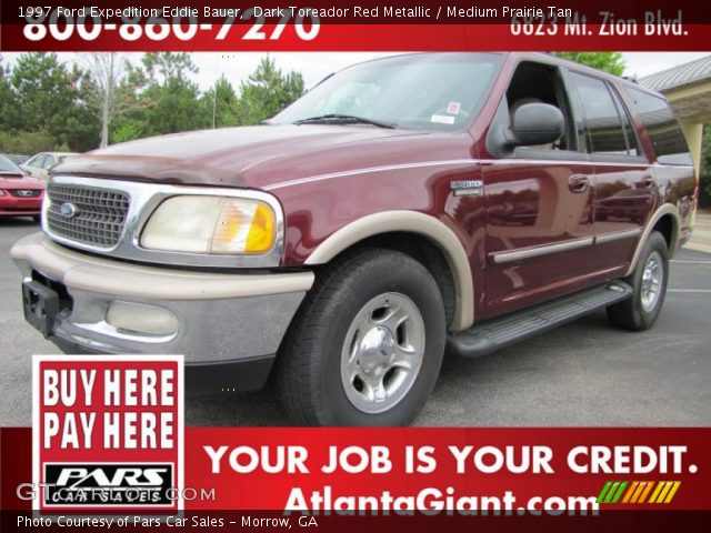 1997 Ford Expedition Eddie Bauer in Dark Toreador Red Metallic