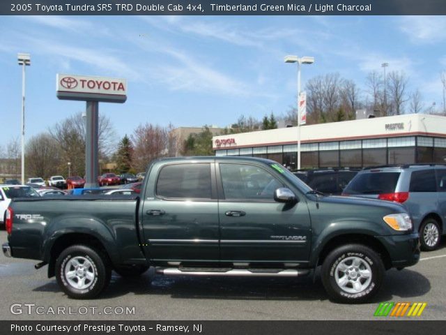 2005 Toyota Tundra SR5 TRD Double Cab 4x4 in Timberland Green Mica