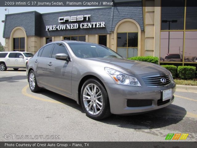 2009 Infiniti G 37 Journey Sedan in Platinum Graphite
