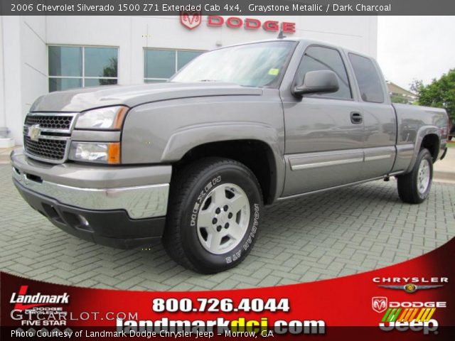 2006 Chevrolet Silverado 1500 Z71 Extended Cab 4x4 in Graystone Metallic