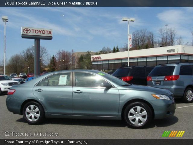 2008 Toyota Camry LE in Aloe Green Metallic